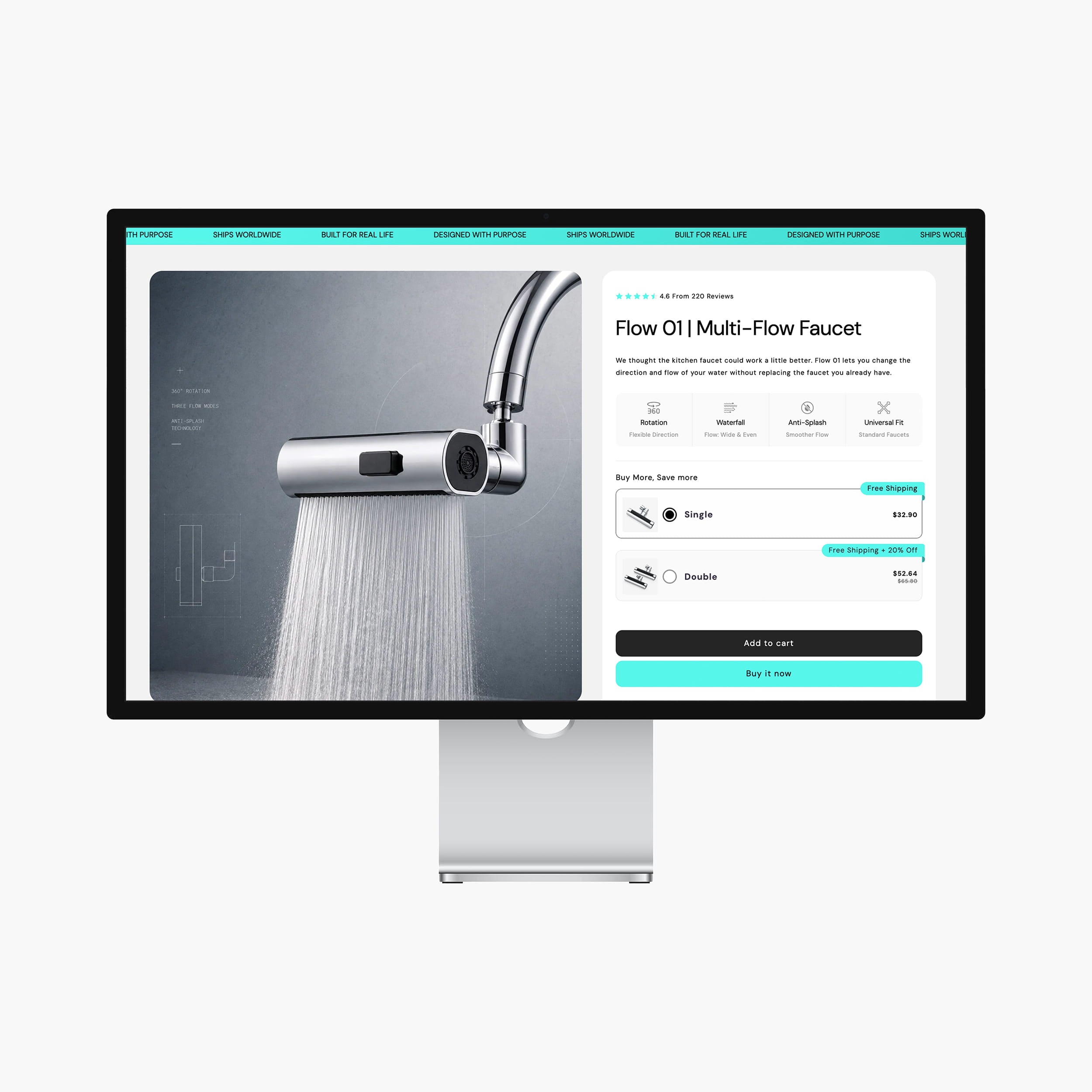 Flow 01 | Multi-Flow Faucet
