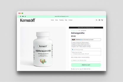 Kernstoff - Prebuilt Supplement Store