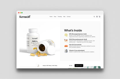 Kernstoff - Prebuilt Supplement Store