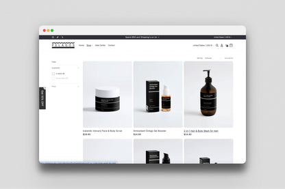 Pelagos - Prebuilt Skincare Store