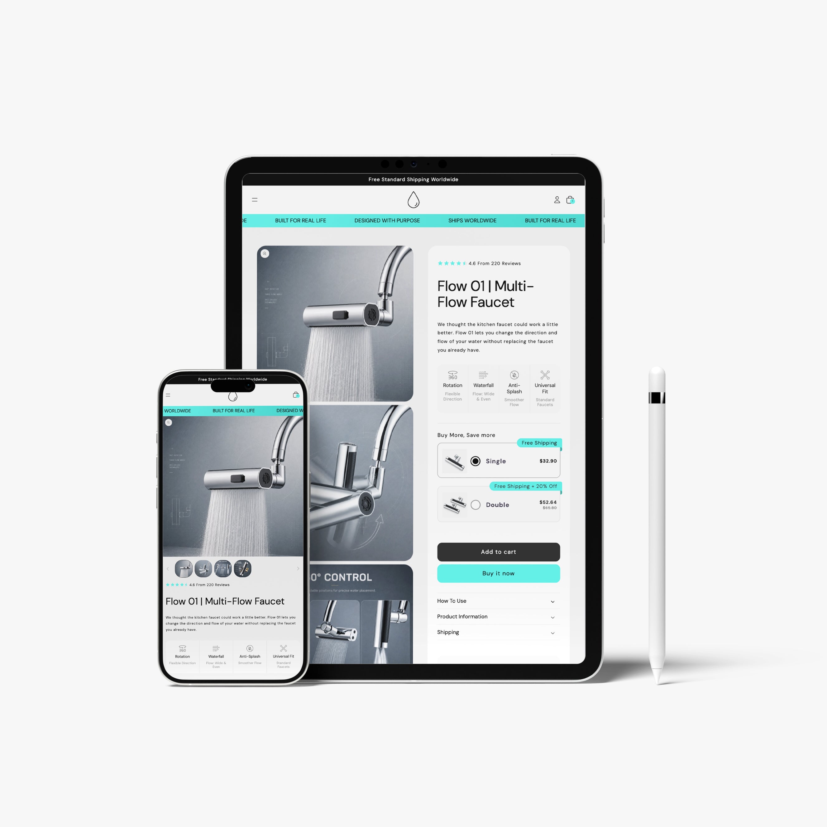 Flow 01 | Multi-Flow Faucet